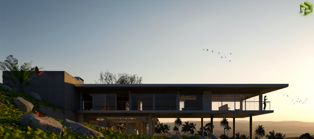 Minimalist Modern Eco House.2